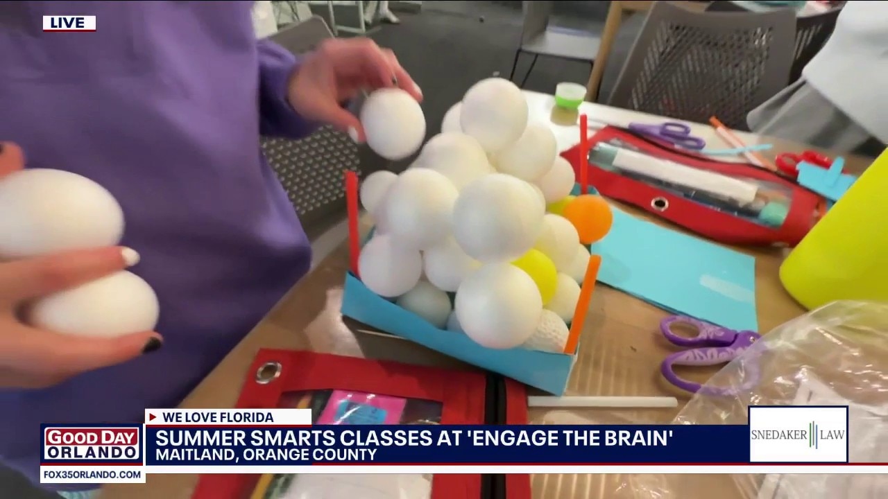 Summer Smarts classes at Engage the Brain