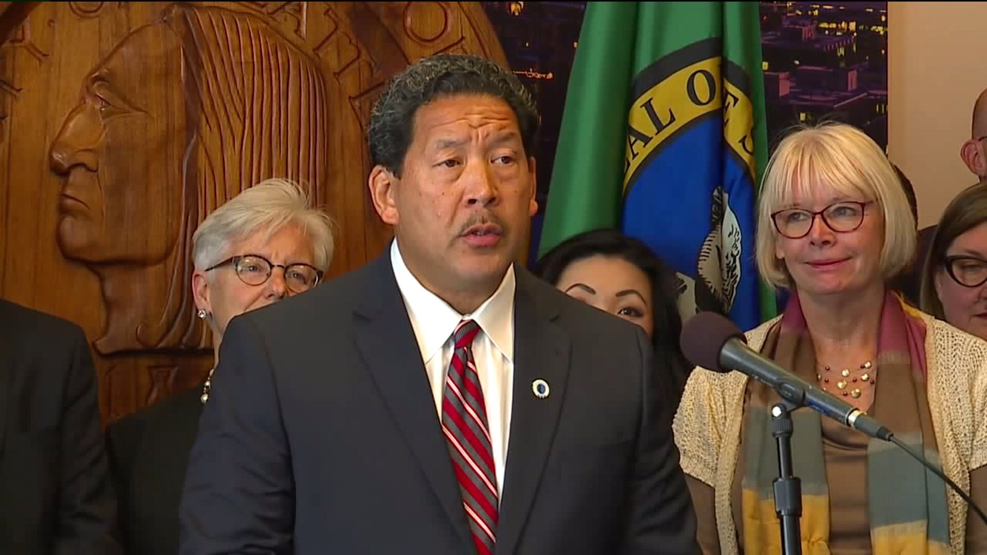Bruce Harrell news conference