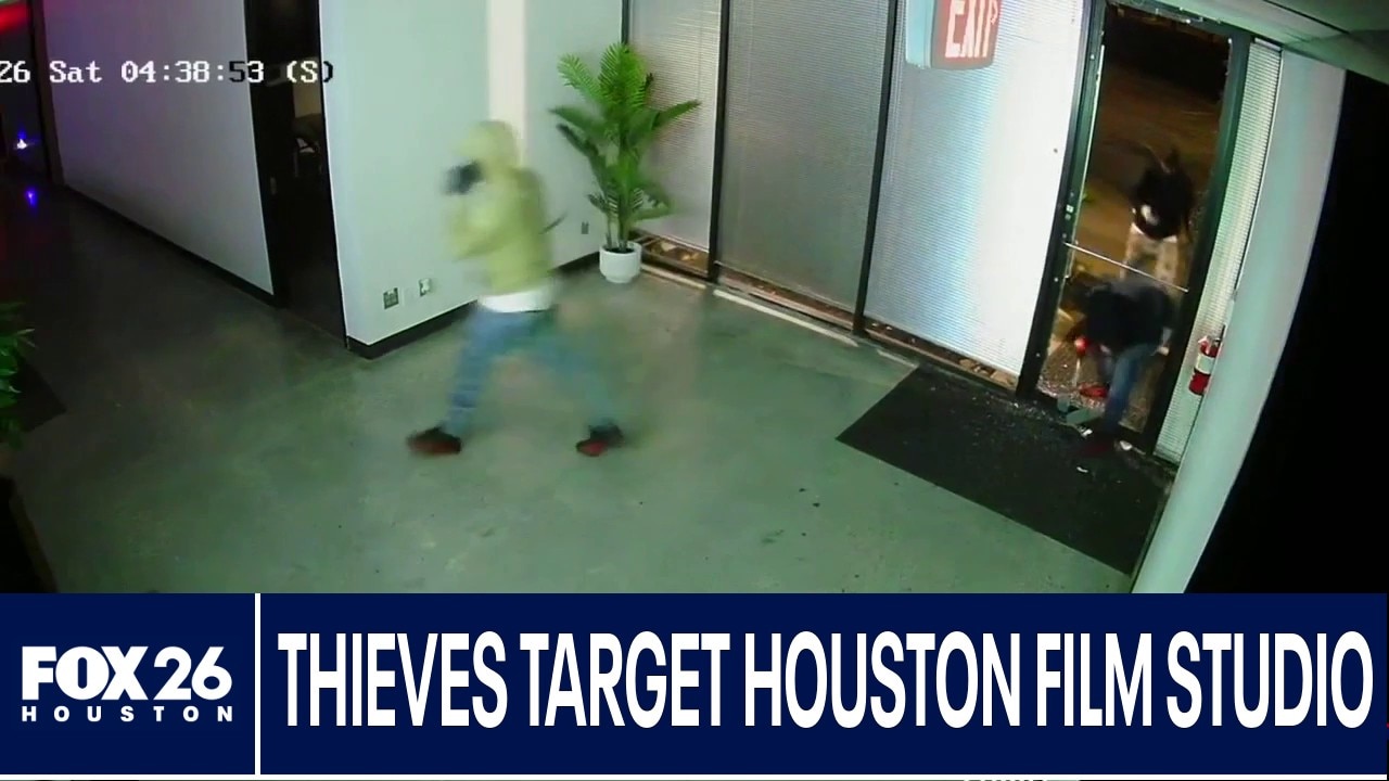 Thieves target another Houston film studio