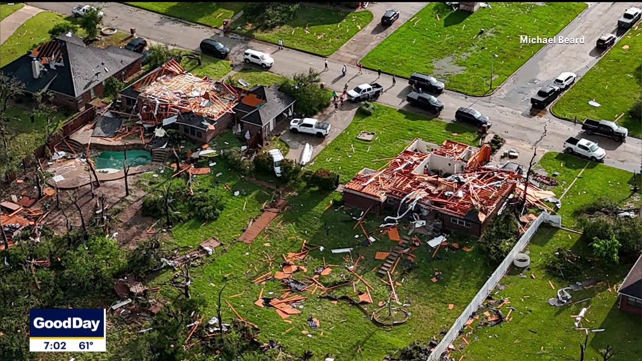 Reported tornado leaves behind path of damage in NTX
