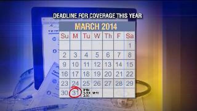 Health insurance deadline is looming