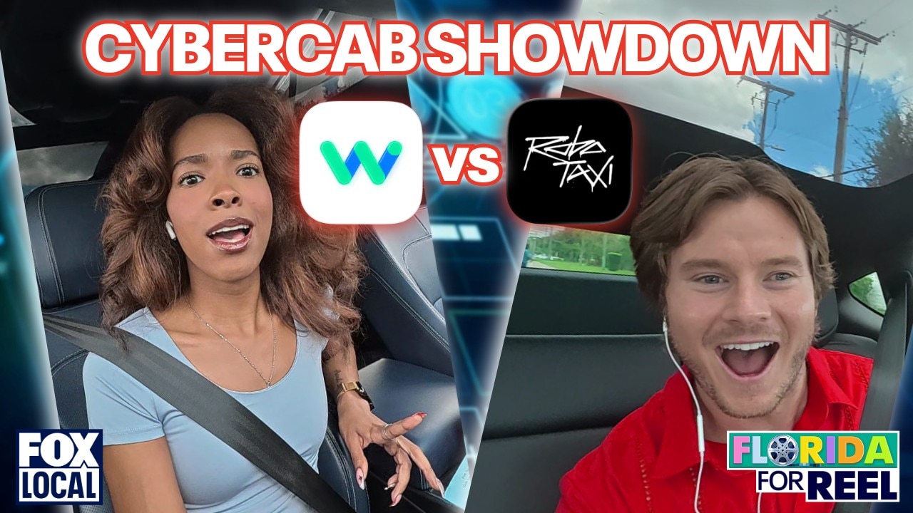Waymo vs. Tesla Robotaxi | Florida For Reel