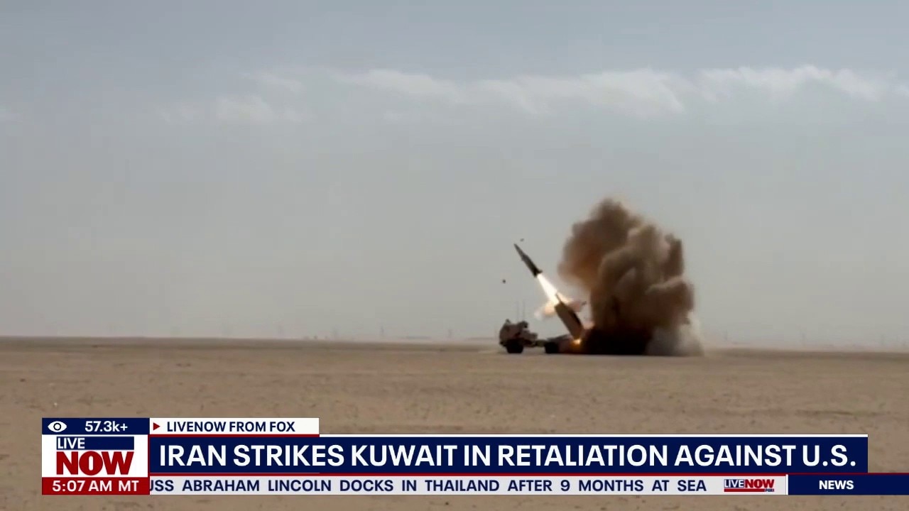 Iran strikes Kuwait in retaliation against U.S.