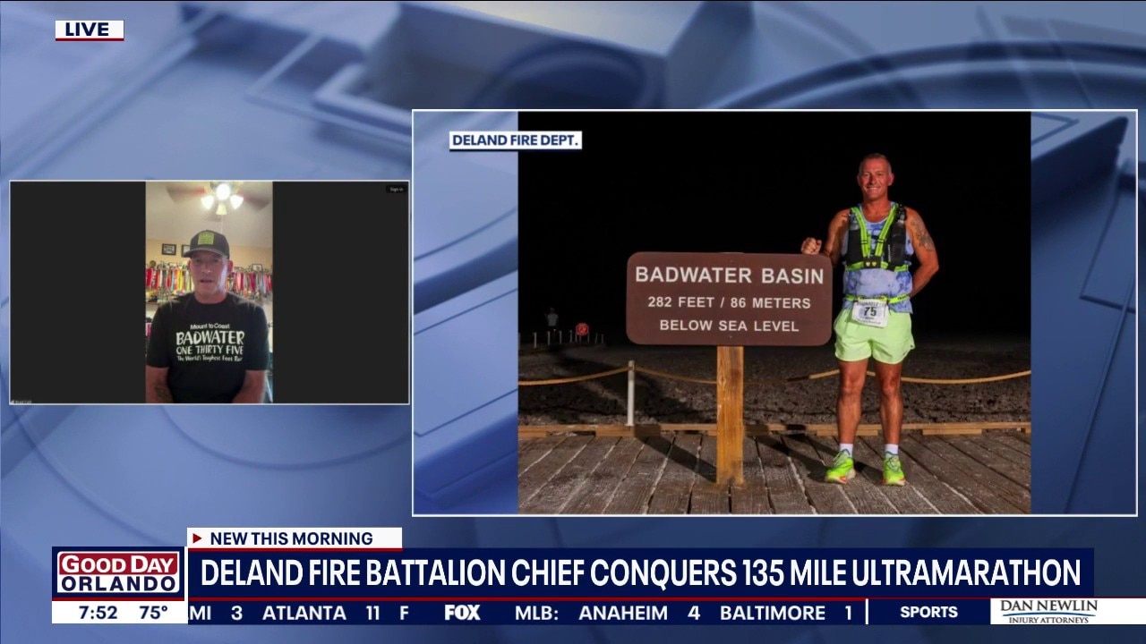 DeLand fire battalion chief conquers 135-mile ultramarathon