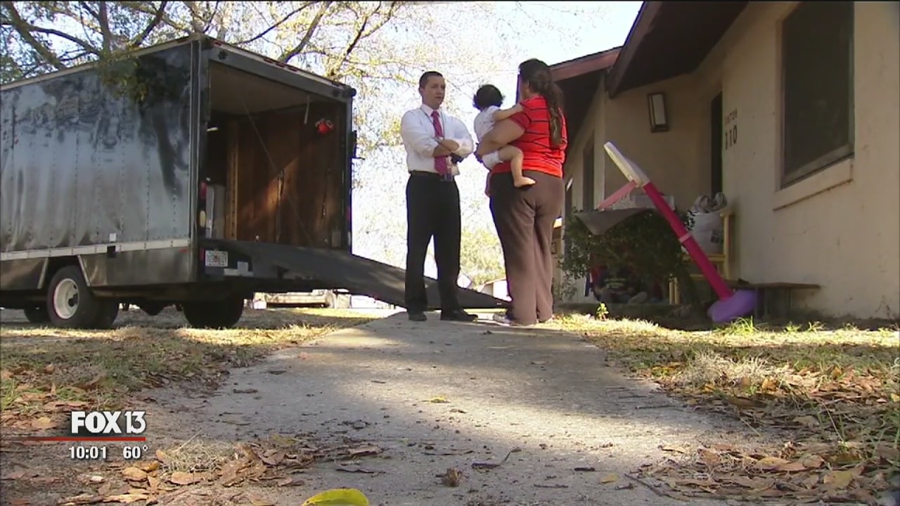 Undocumented workers evicted