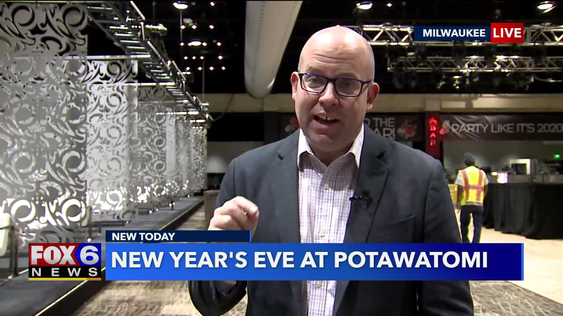 New Year`s Eve party preps at Potawatomi