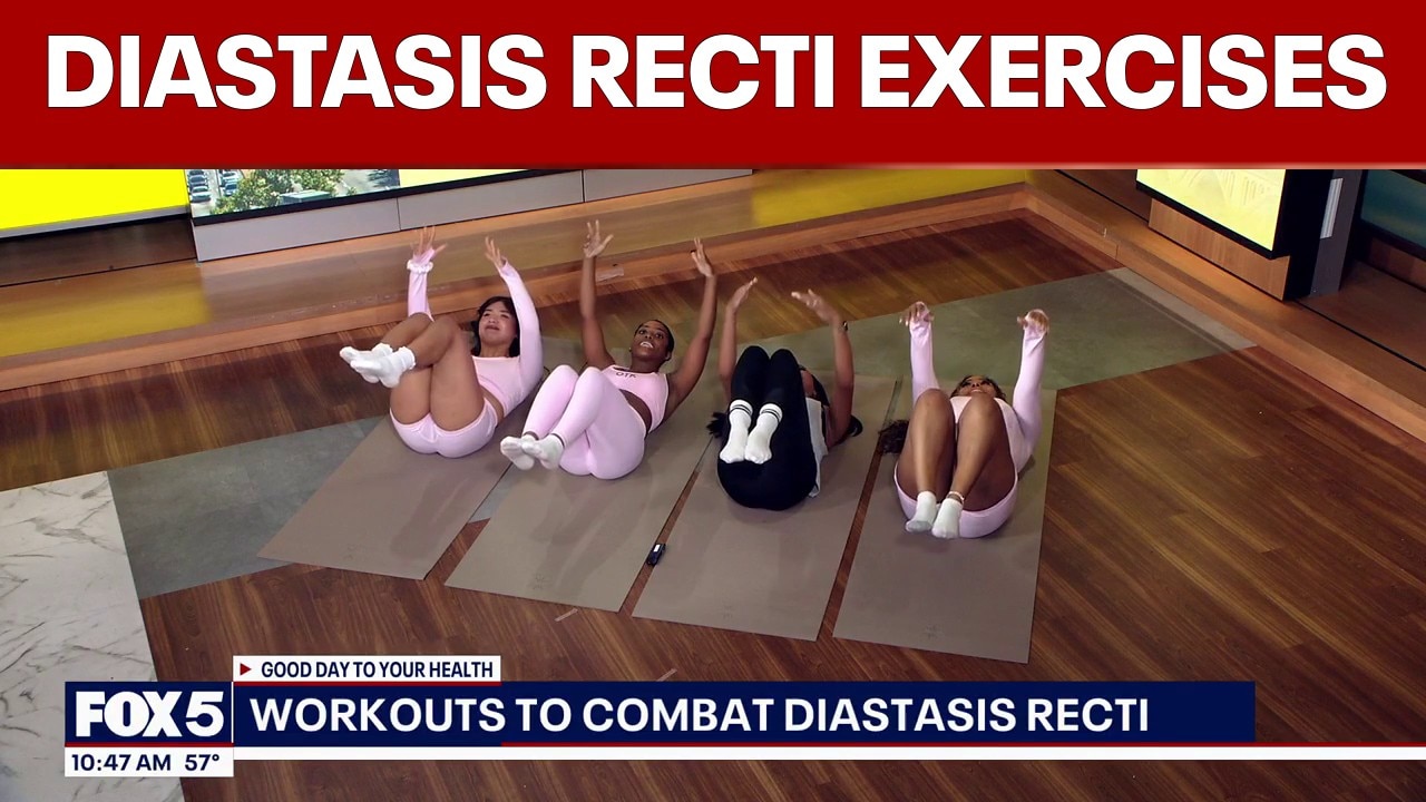 Exercises that can strengthen the body after diastasis recti
