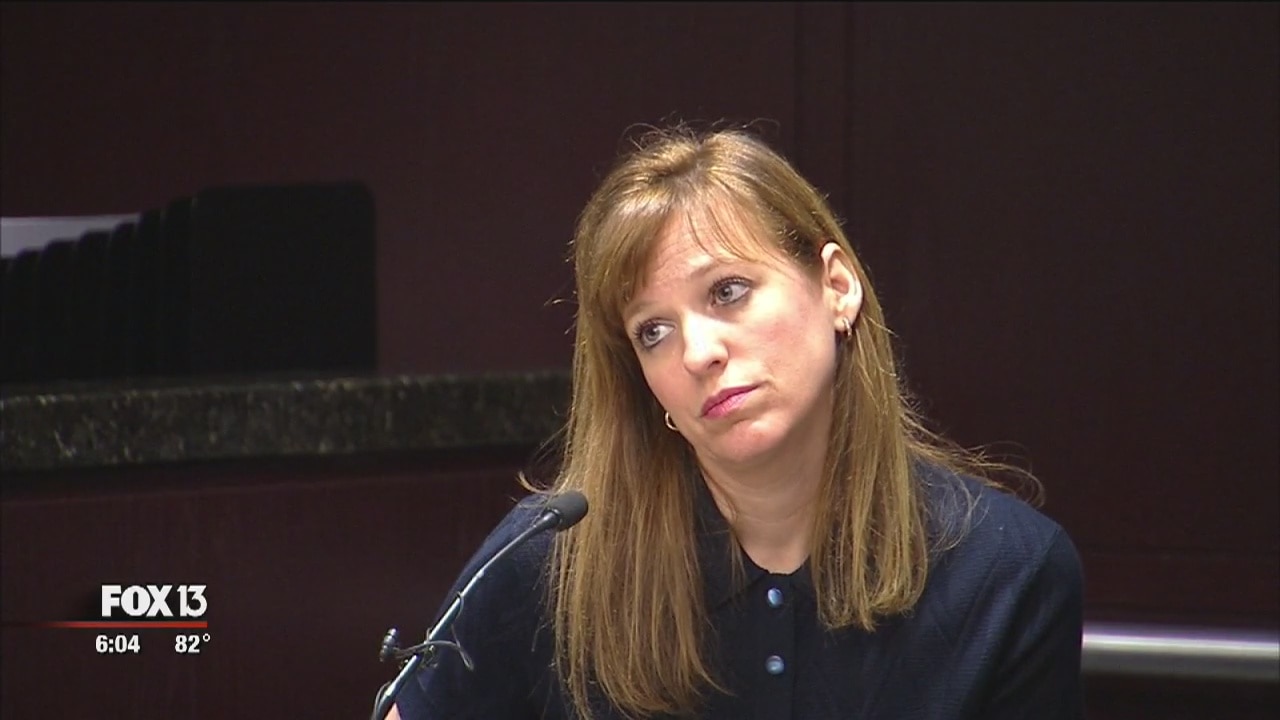 Michelle Schnitt takes the stand