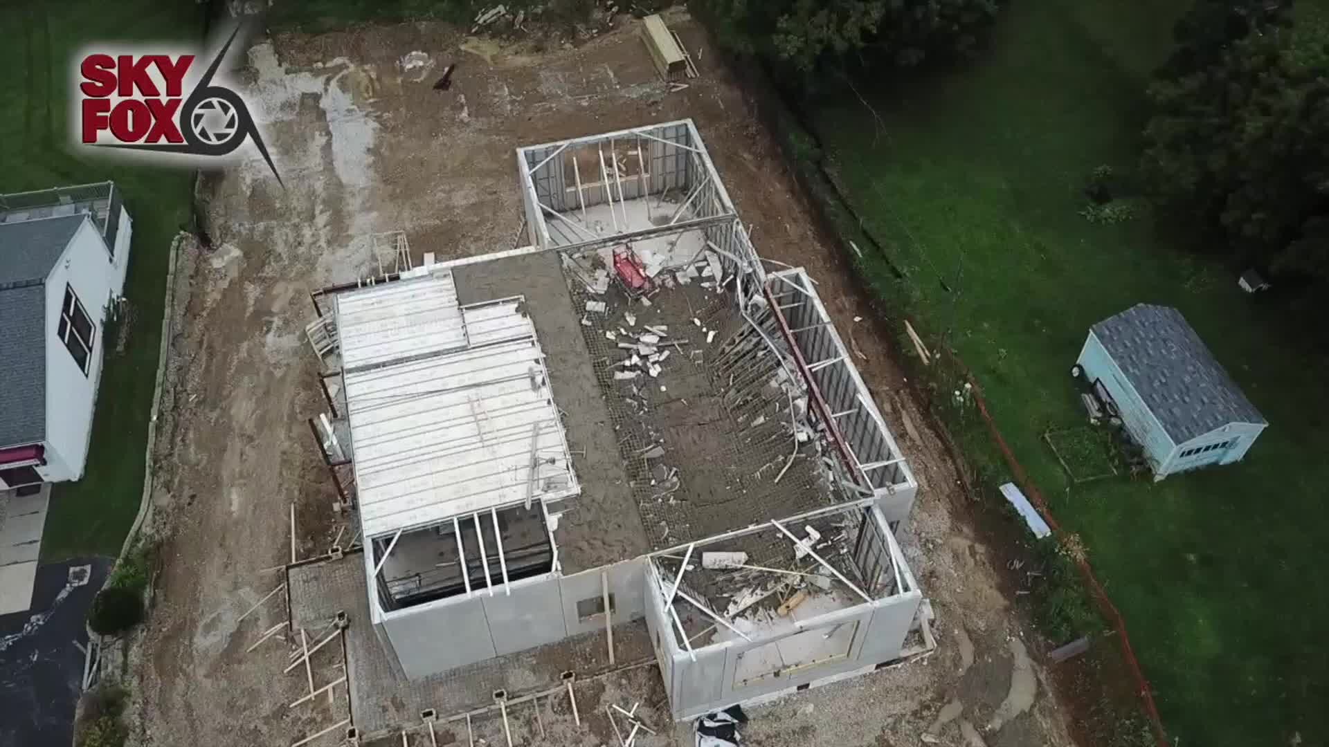 SKYFOX: Floor collapse at Mukwonago construction site