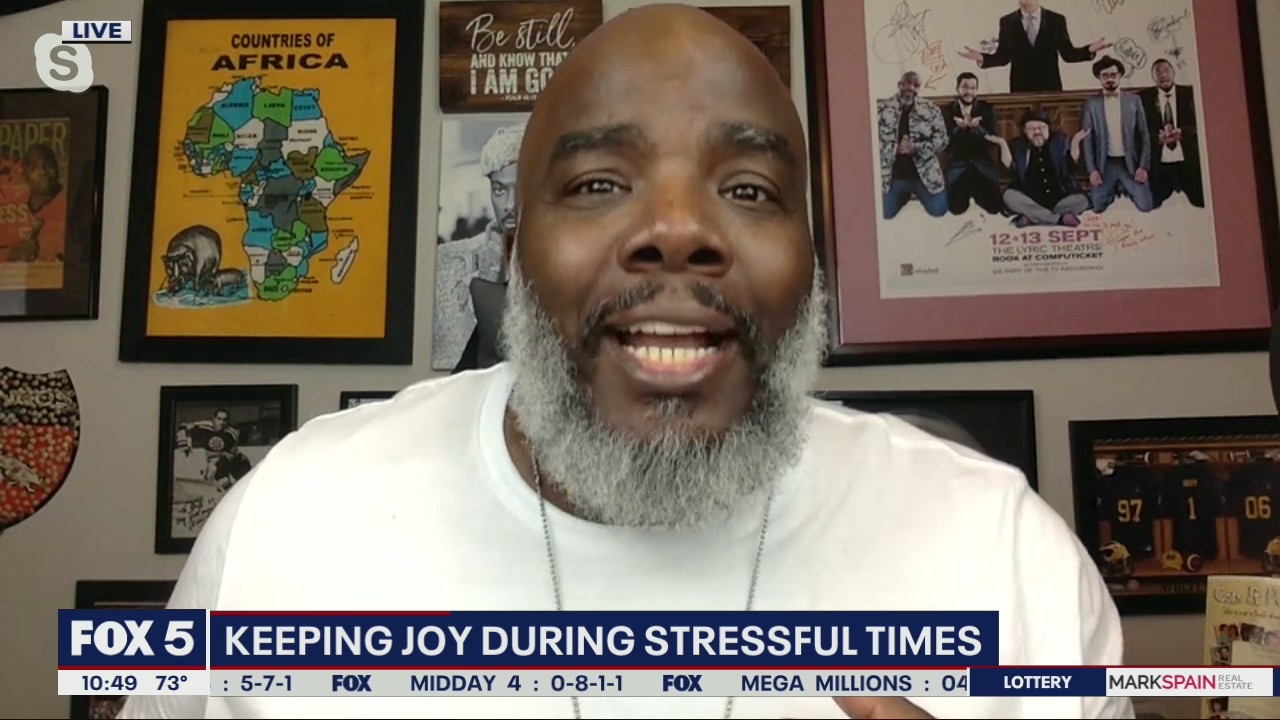 Radio personality Griff on keeping joy during stressful times