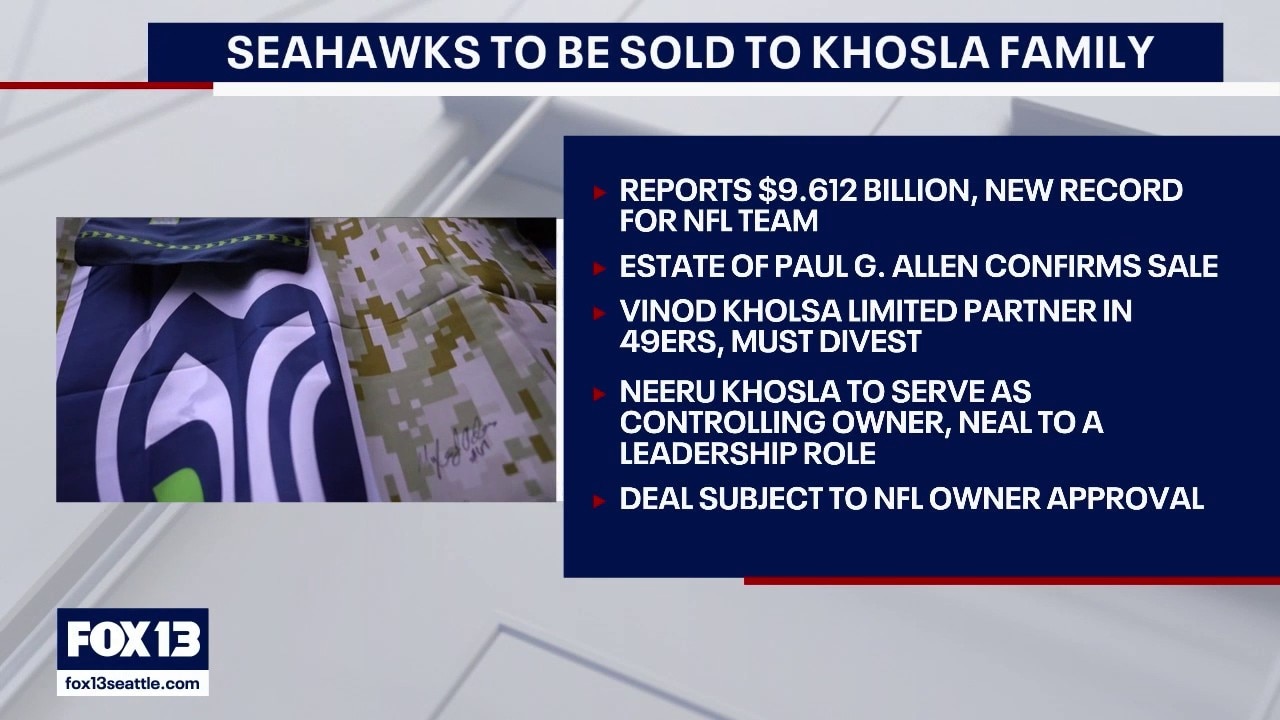 New billionaire owner takes over Seattle Seahawks