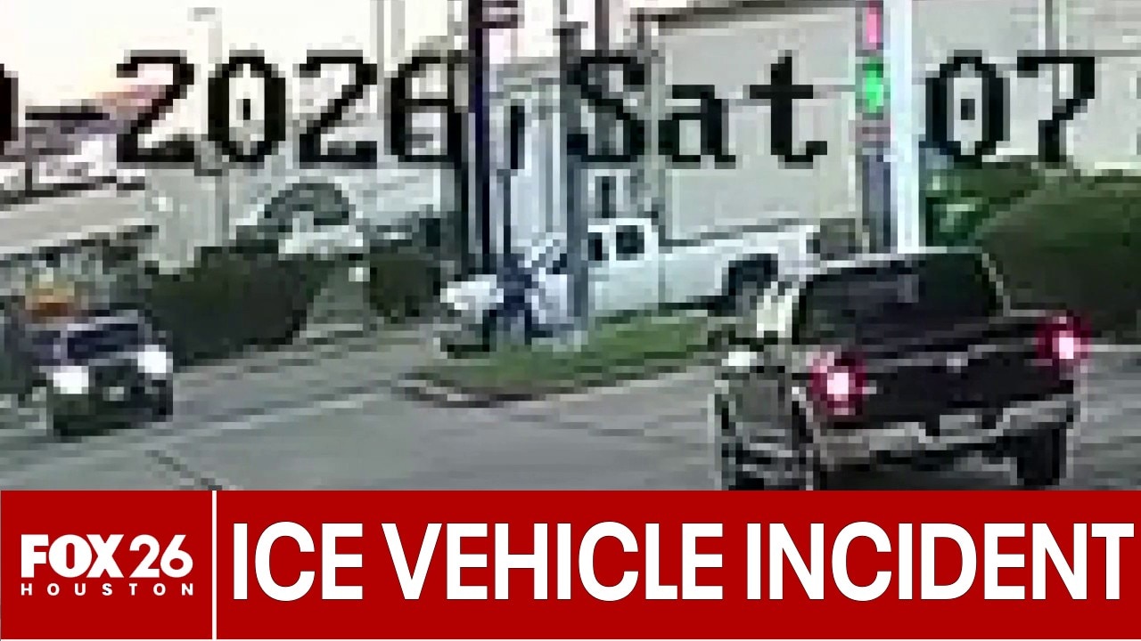 Man struck by ICE vehicle in Harris County incident