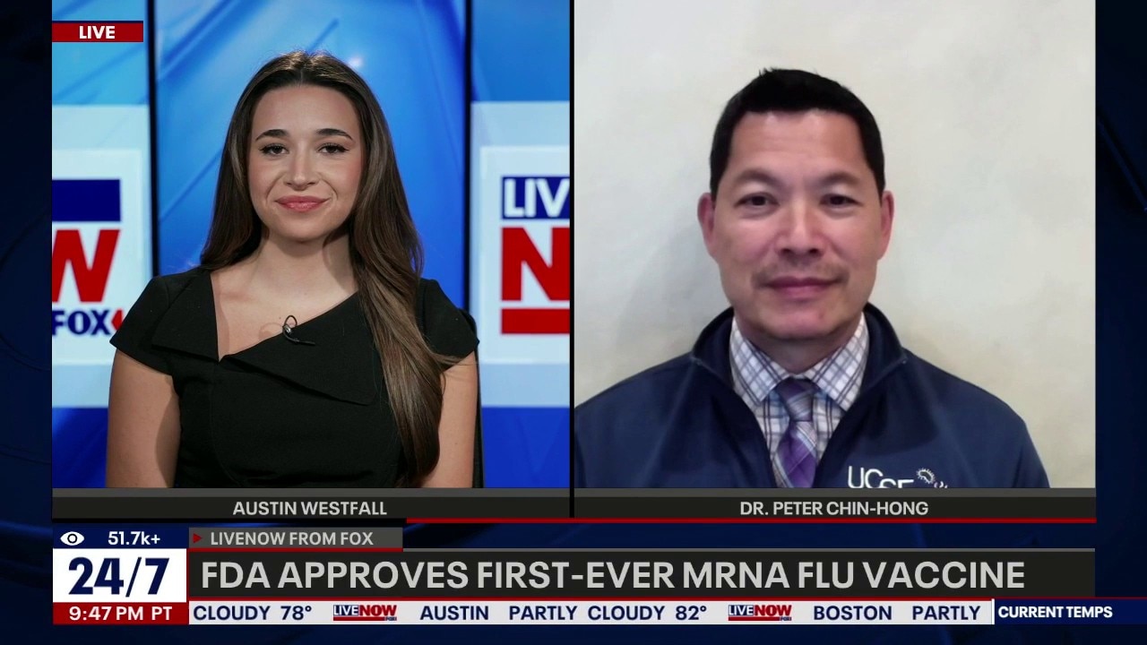 FDA approves first-ever mRNA flu vaccine