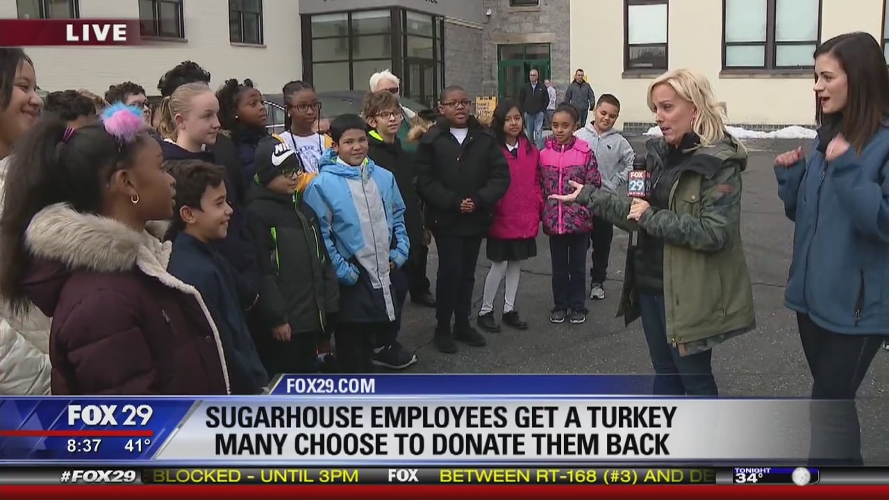 Sugarhouse helps community donate 500 turkeys to those in need!