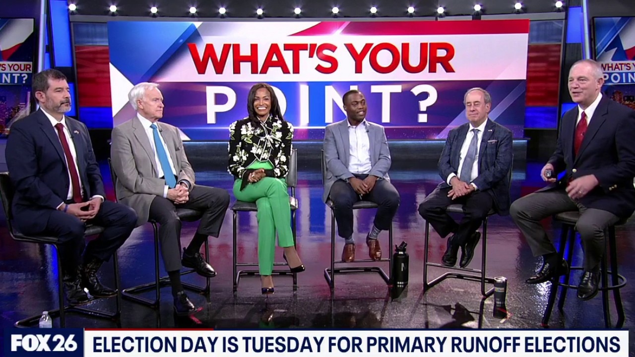 Final pushes for primary runoff election, Harris County Flood Chief under fire, plans from governor candidates, and more | What's Your Point?