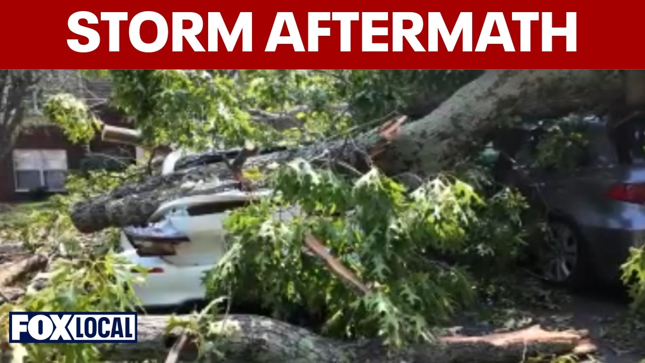 Severe overnight storms leave trail of damage and power outages across DMV