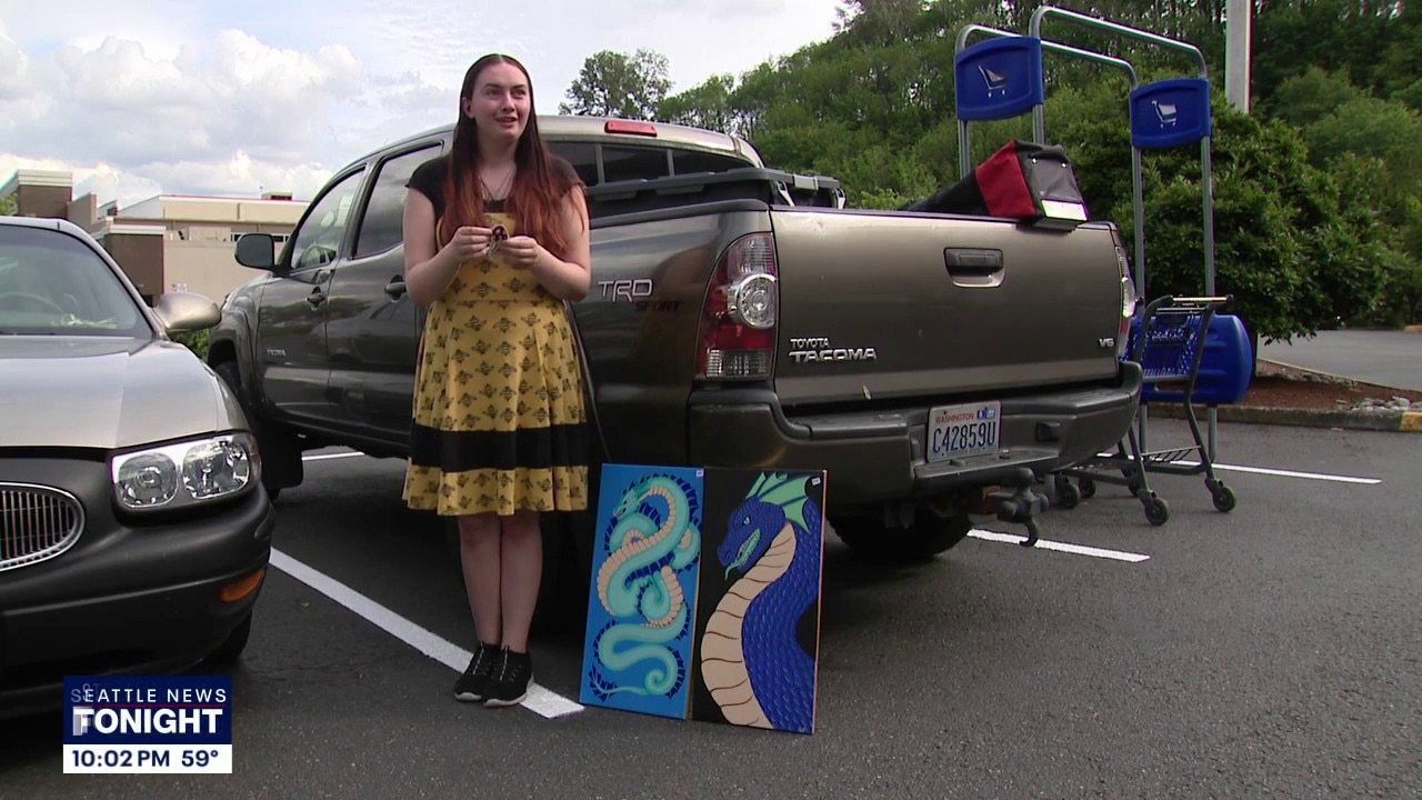 Thieves steal WA artist's pieces, father's ashes