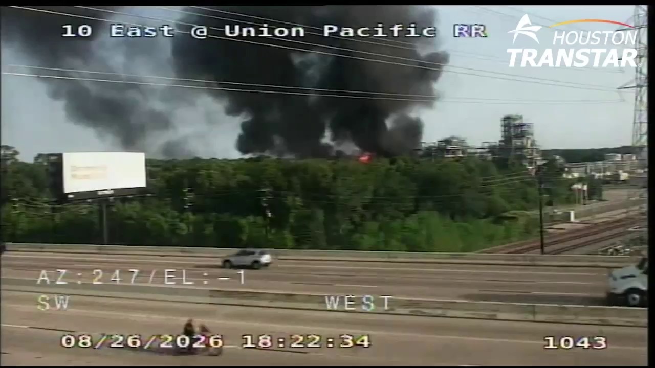 FULL VIDEO: Baytown facility sends plumes of black smoke into the air
