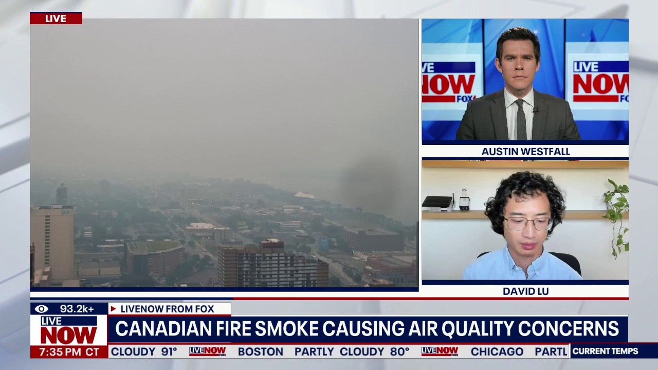 Canadian fire smoke causing air quality concerns