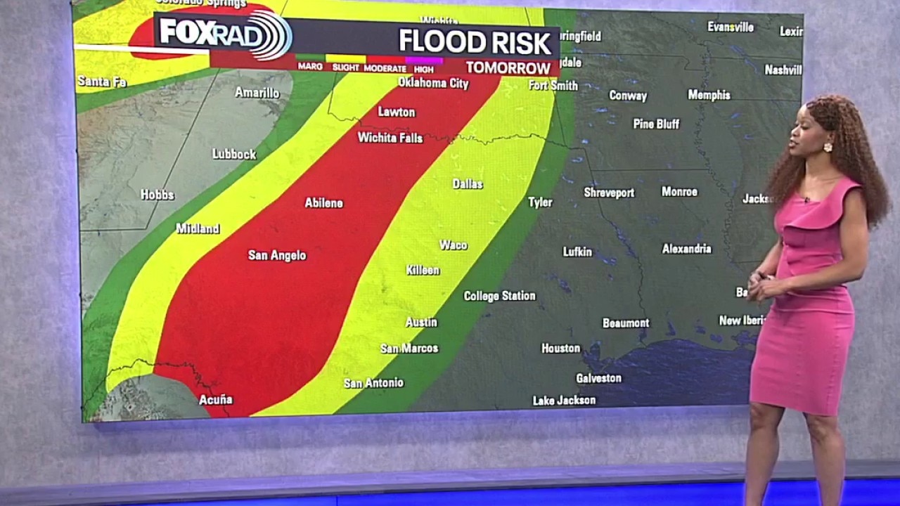 High flood risk across parts of Texas this week: Forecast