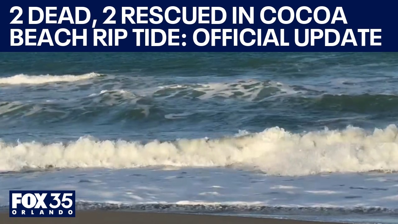 Officials give update on 2 dead after saving child from rip tide