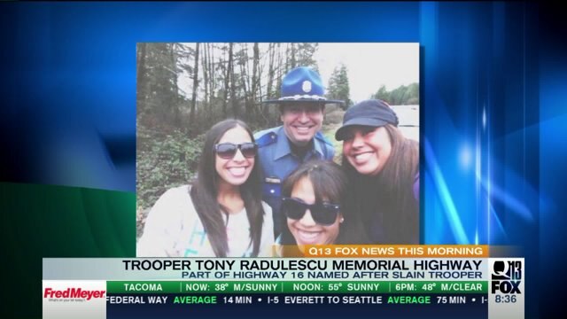 State Route 16 renamed in memory of Trooper Radulescu