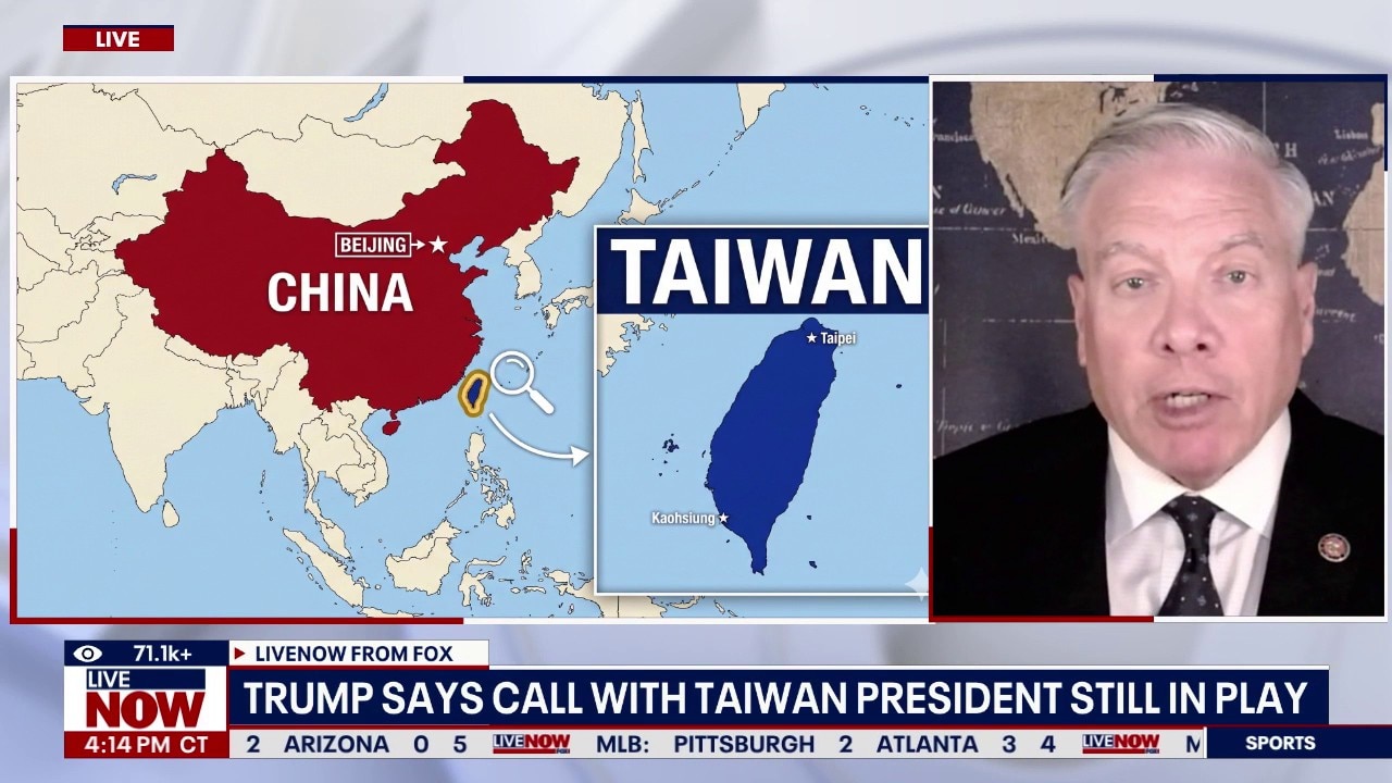 Trump says he's open to call with Taiwan president