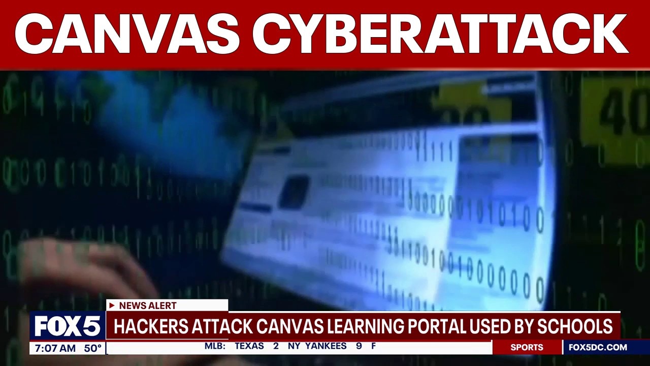Canvas cyberattack leaves many DC-area school systems without service