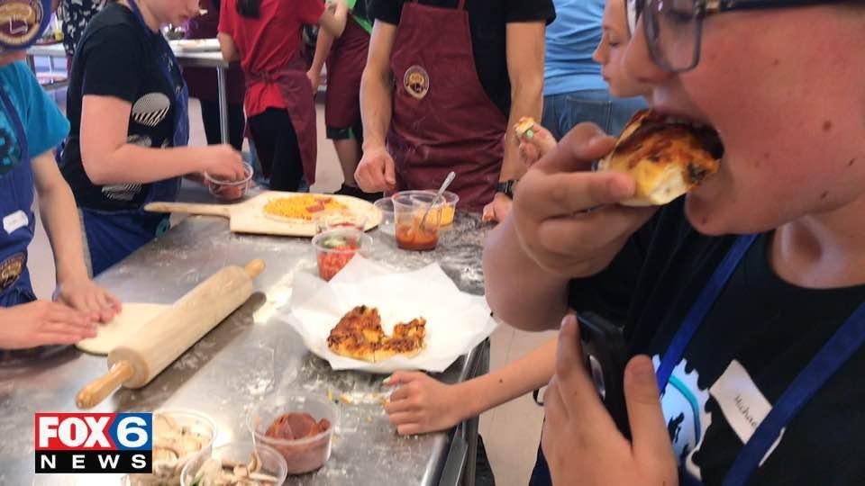 Kramp Visits Superior Culinary Cooking Class