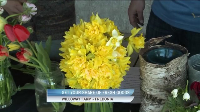 Get a fresh bouquet of flowers every week from Willoway Farm