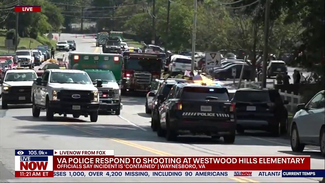 Shooting reported at elementary school in Virginia