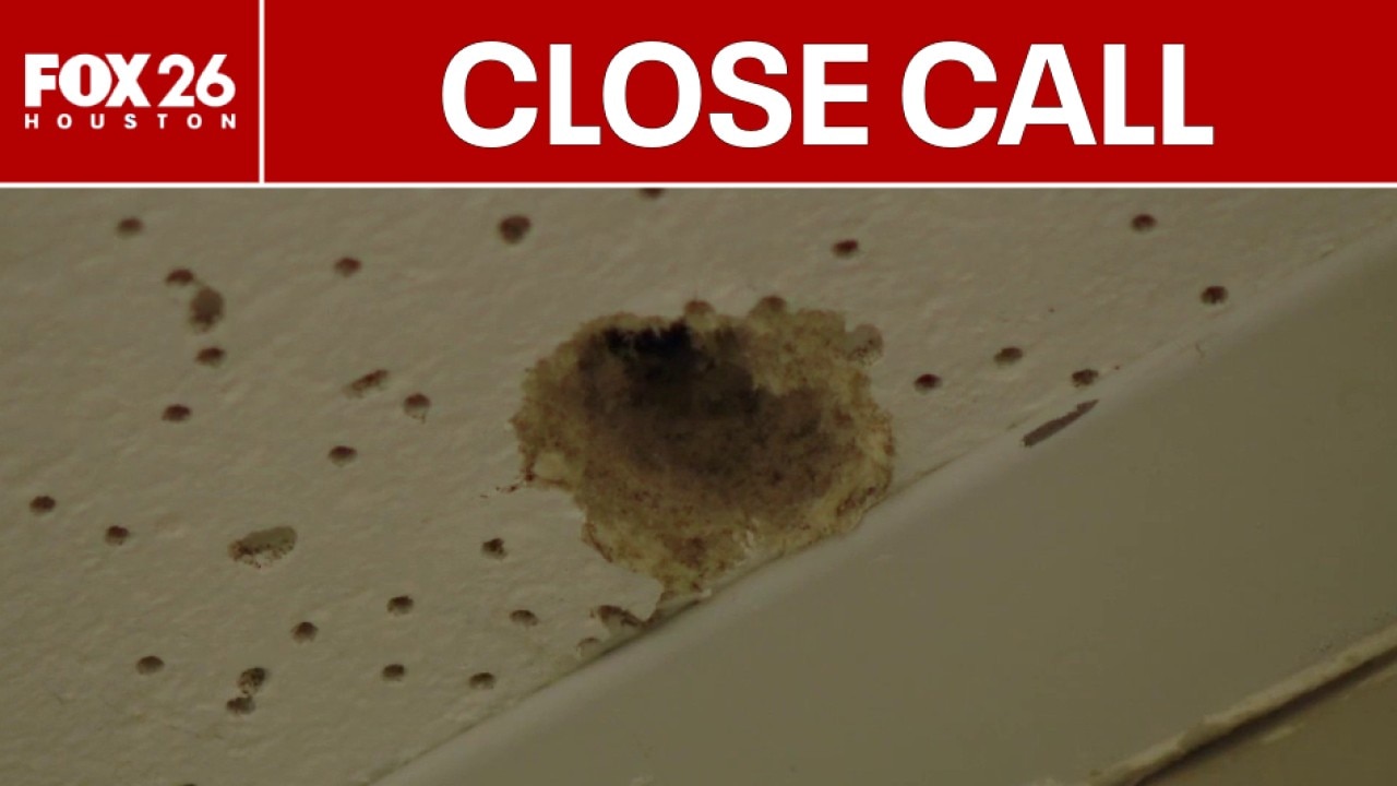 Stray bullet barely misses Houston-area firefighter