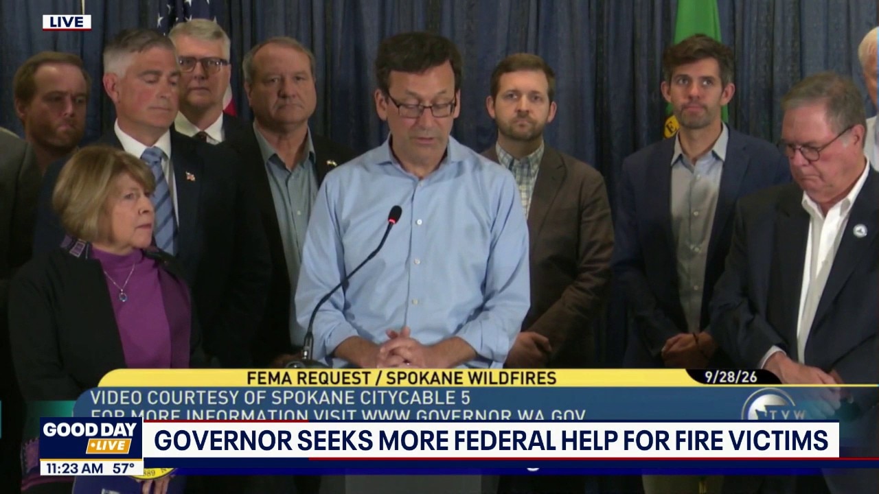 Governor asks president for emergency wildfire relief funds