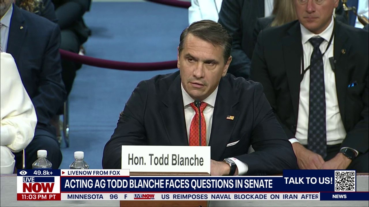 Todd Blanche faces second day of confirmation hearing