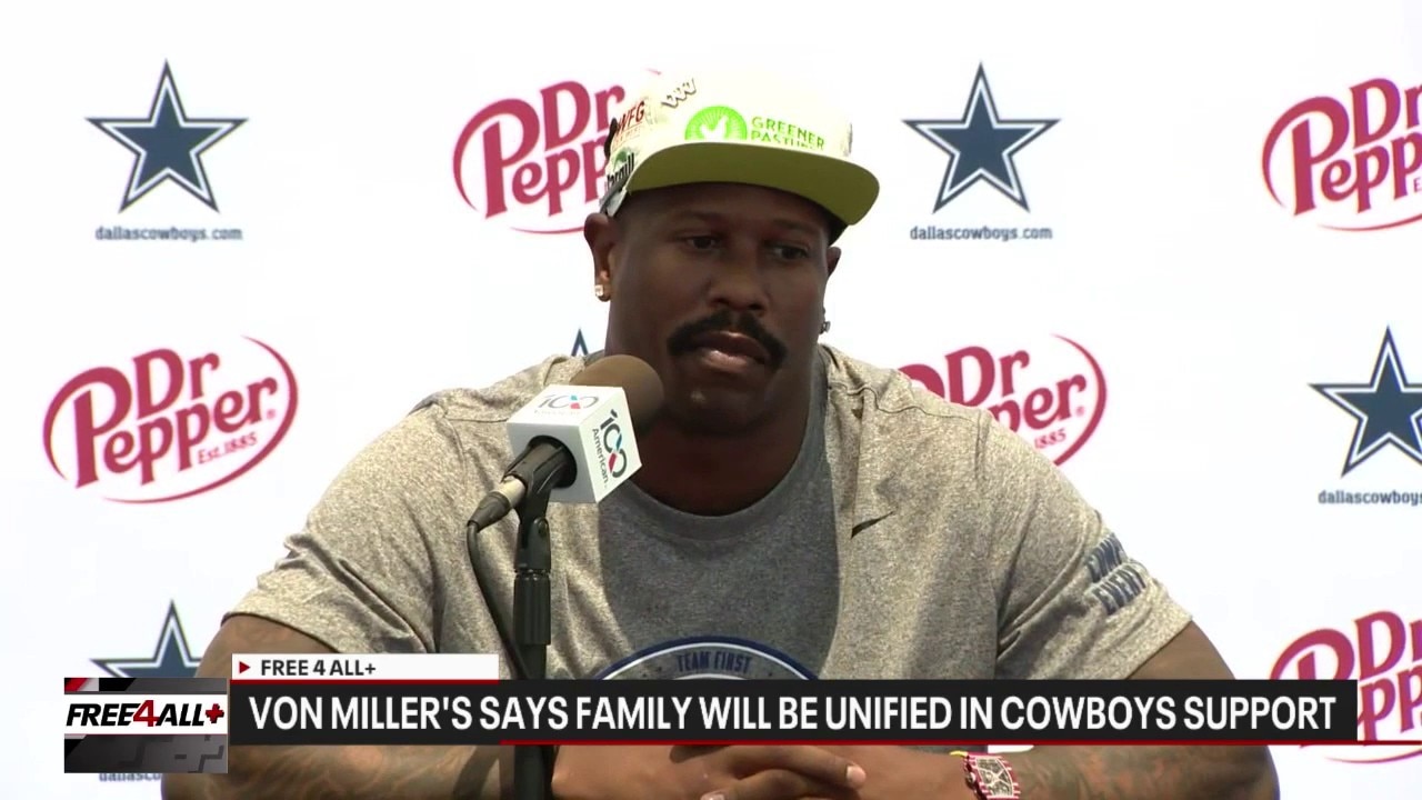 Von Miller explains choice to sign with Cowboys | Free4All+