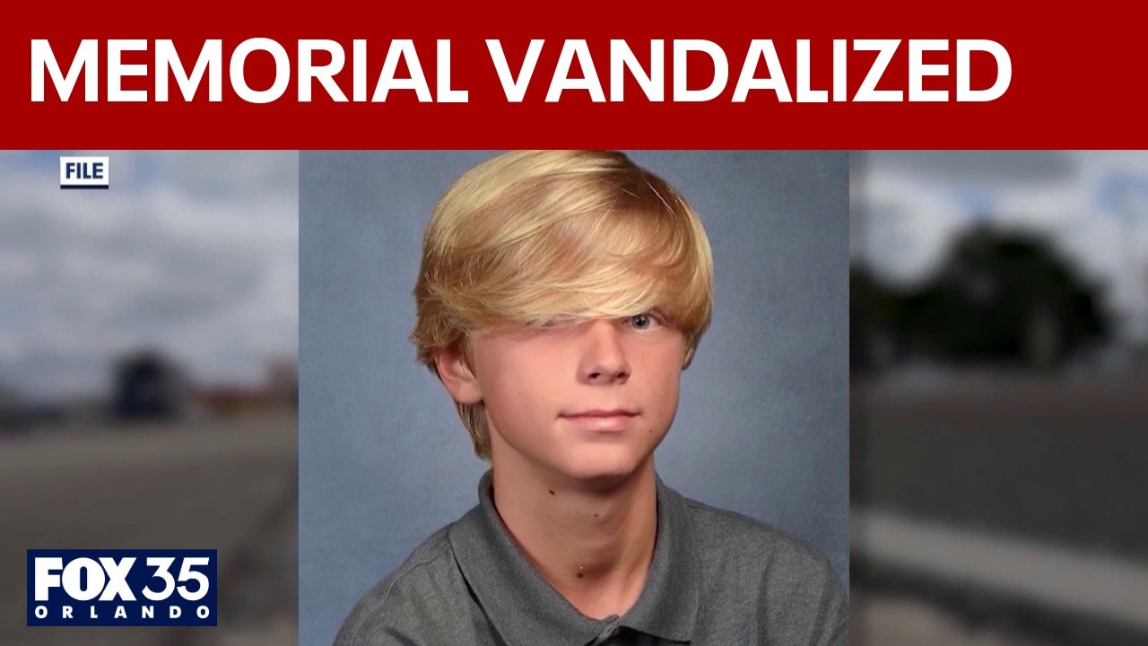 Memorial for slain teen vandalized in St. Cloud