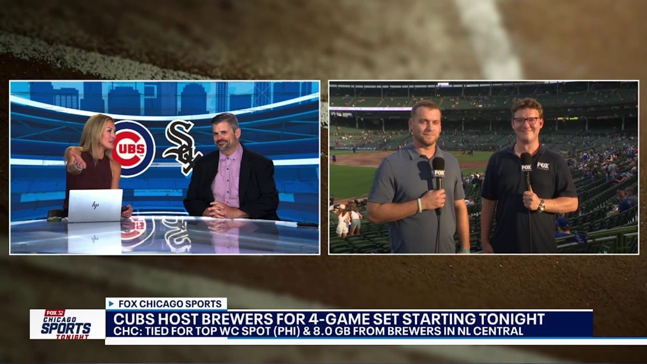 Must win at Wrigley? Cubs vs. Brewers Series Preview | Chicago Sports Tonight