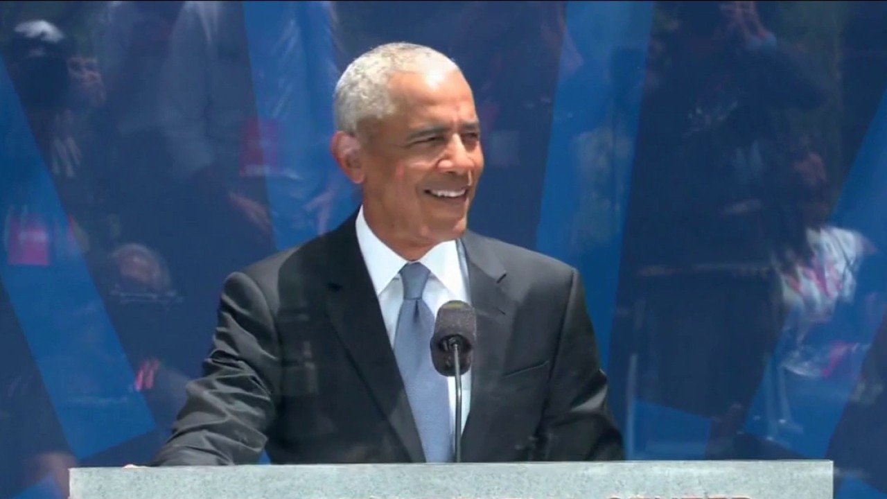 Speeches, songs and celebrities mark grand opening of Obama Presidential Center