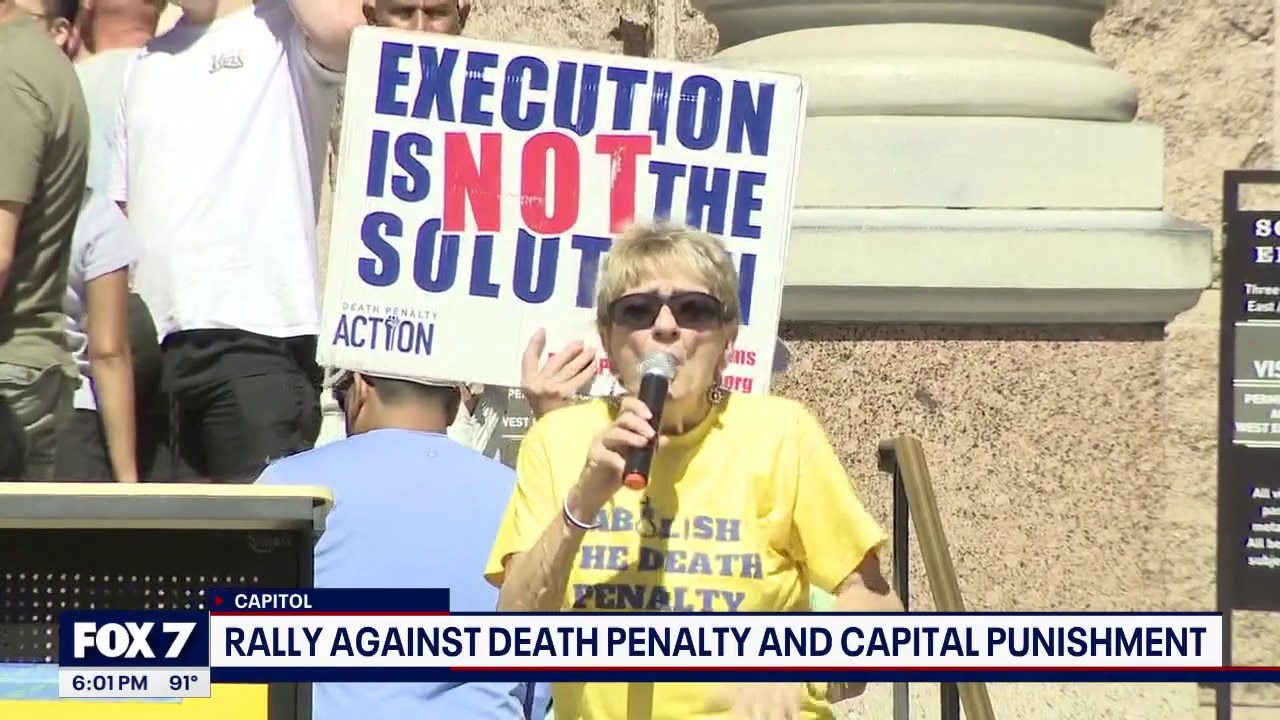 Activists hold rally against death penalty at Texas Capitol