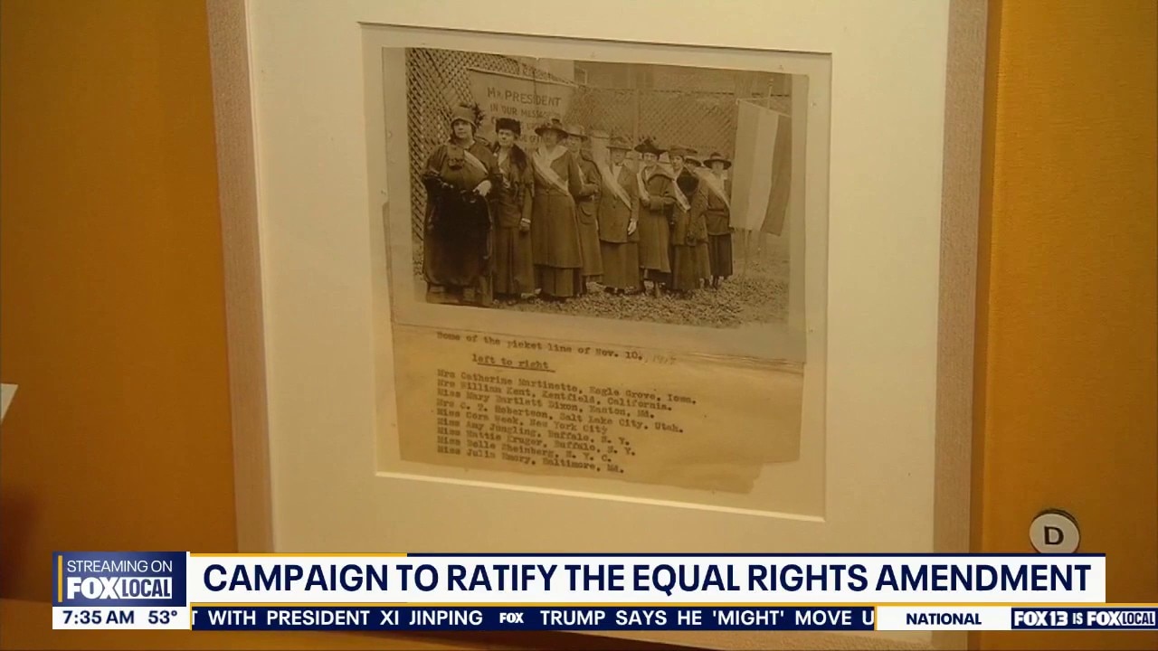 Campaign to ratify the equal rights amendments