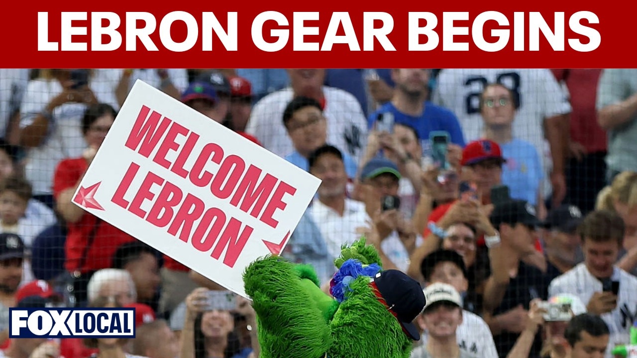 Philadelphia stores rush to sell LeBron James gear as fans celebrate