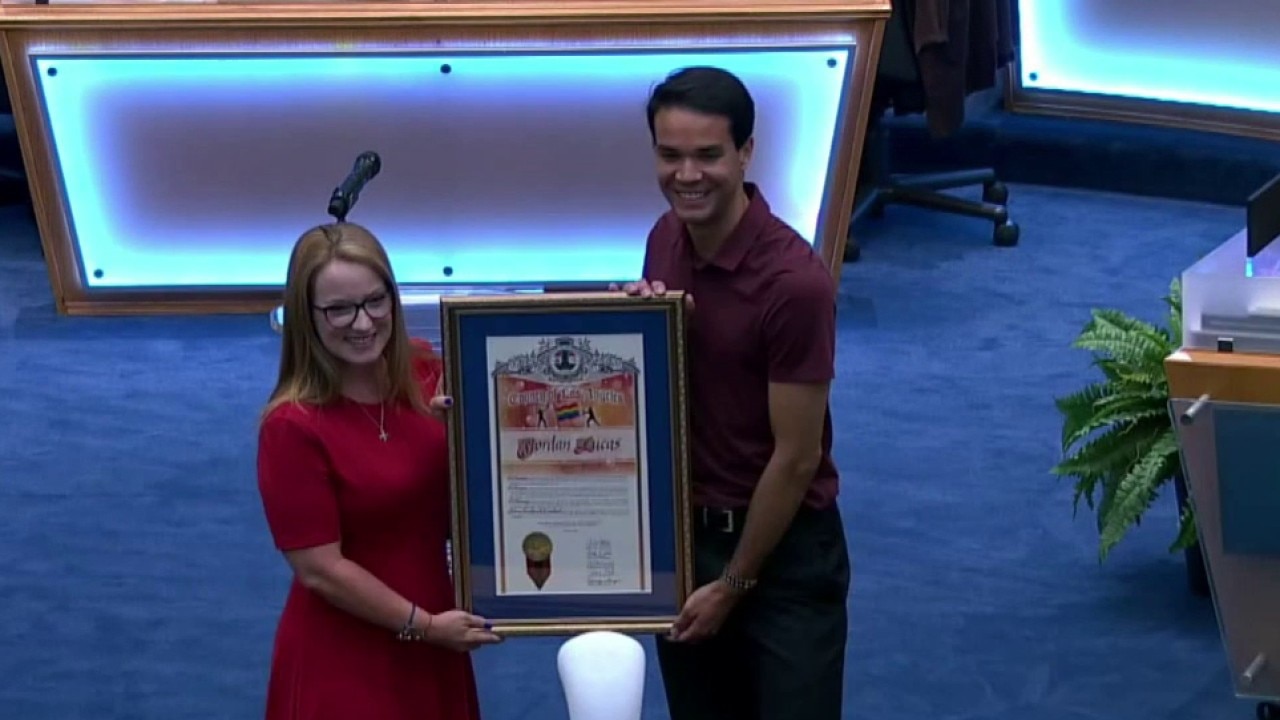 Pride Month honor for local viral volleyball star