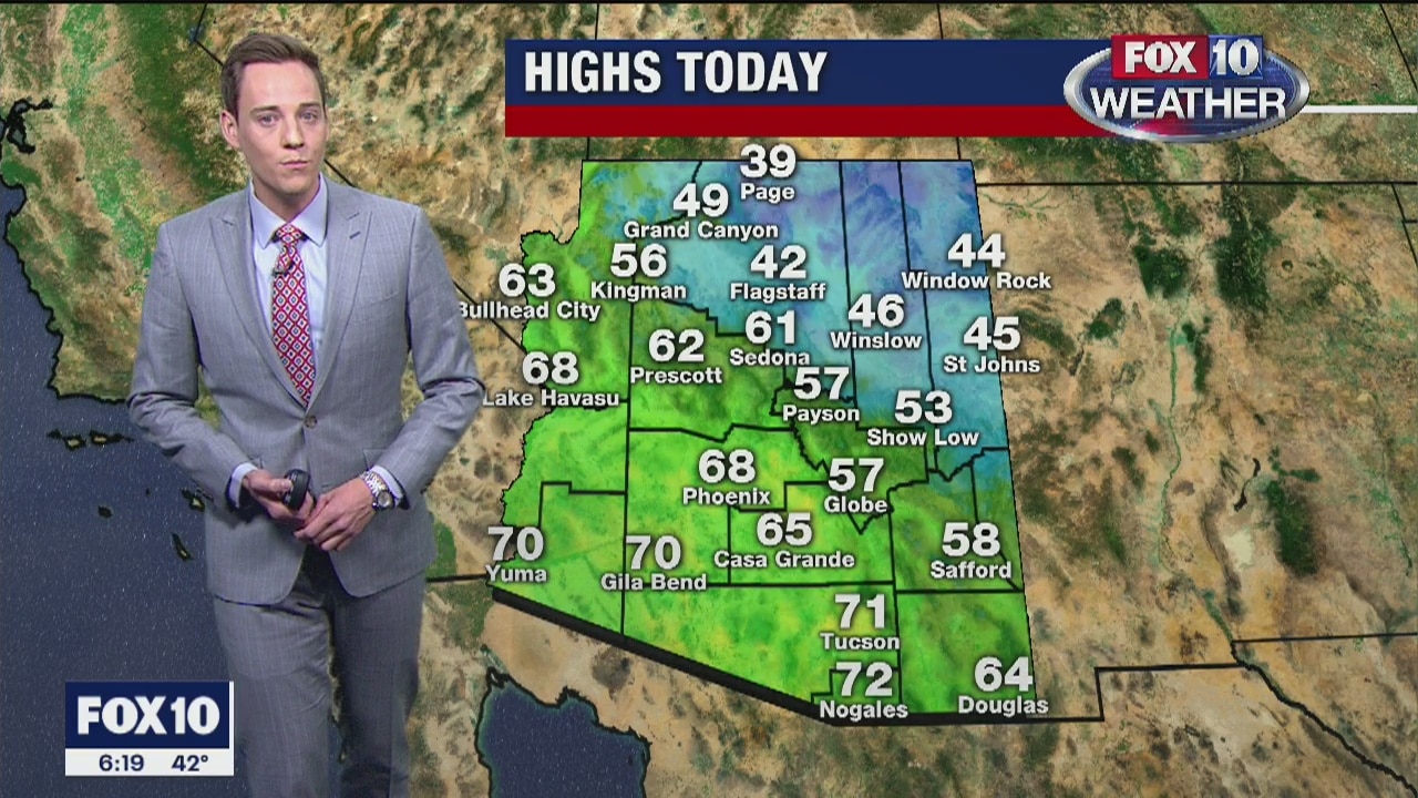 6:00 a.m. Weather - 1/4/20