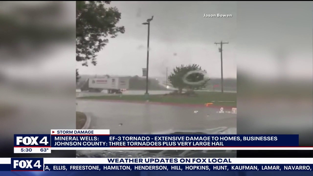 Three tornadoes touch down in Johnson County