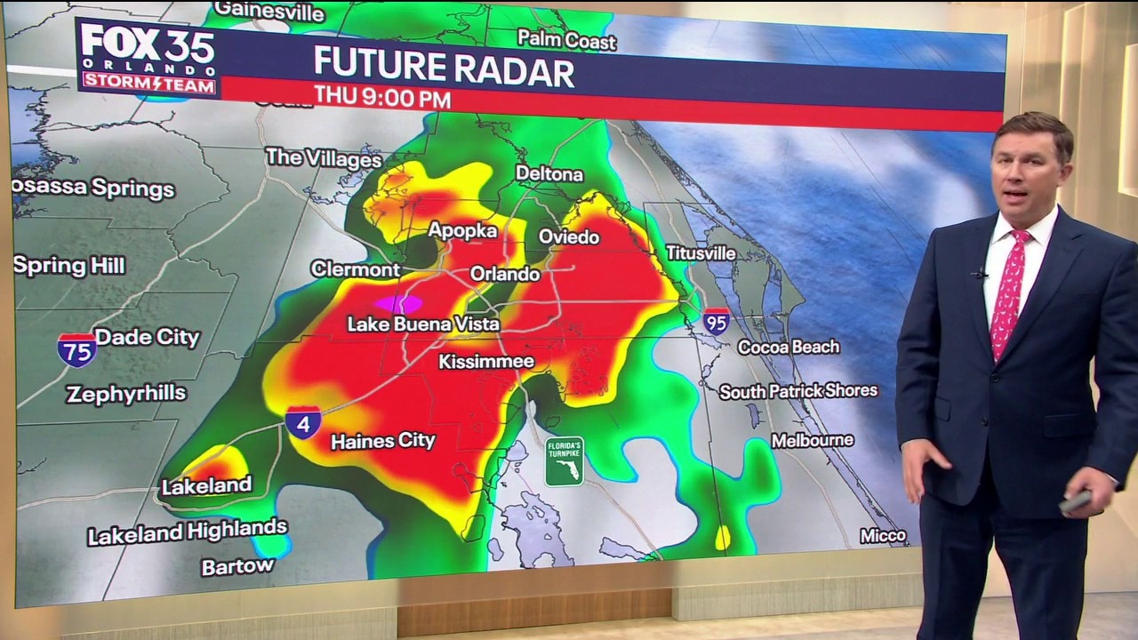 Orlando Thursday AM Weather Forecast: Hot and Stormy Afternoon