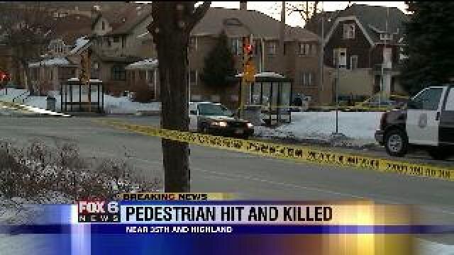 Pedestrian hit, killed near 35th and Highland