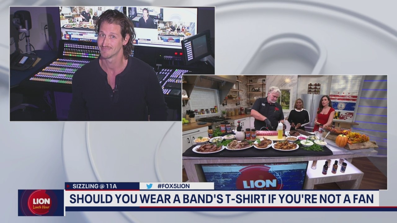 LION Lunch Hour: Wearing a band's t-shirts if you're not a fan