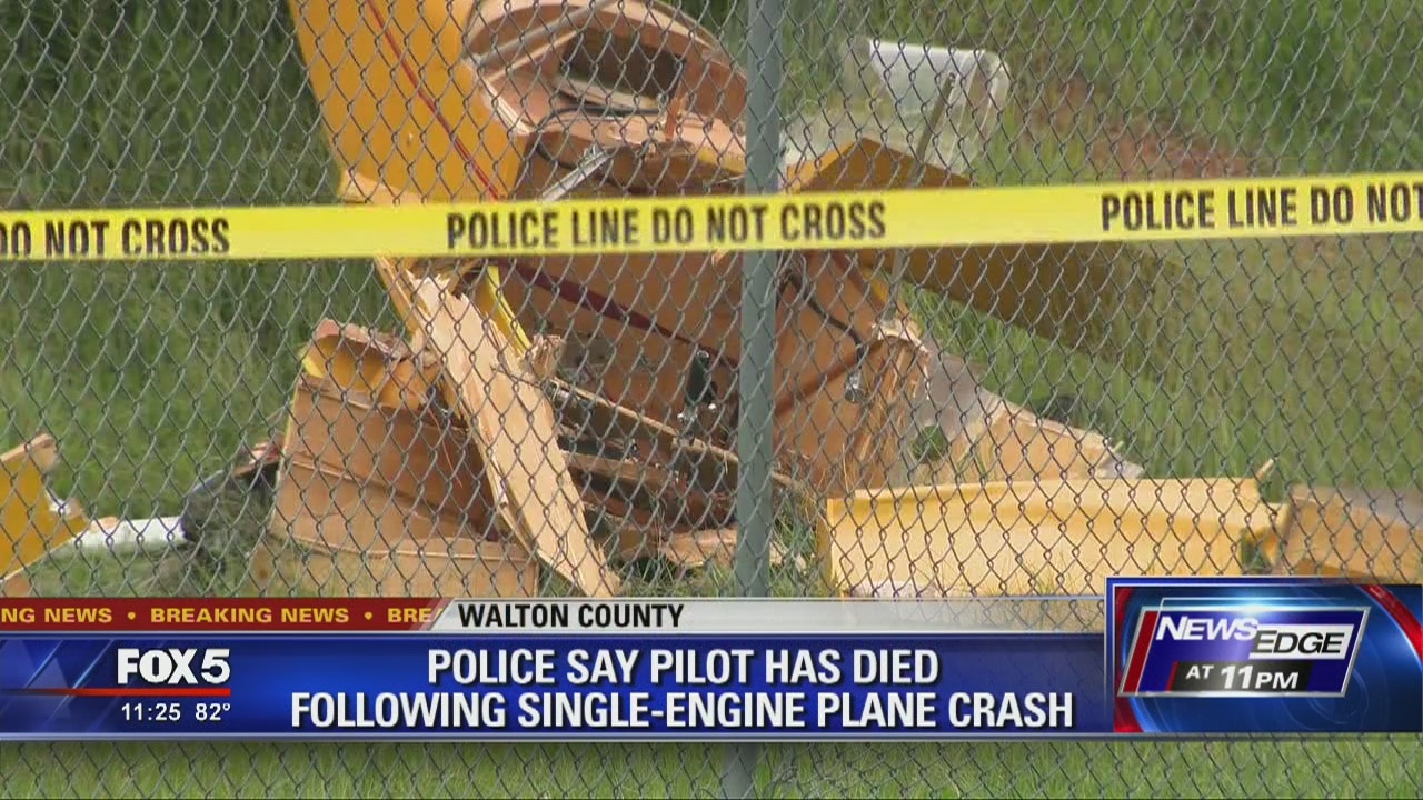 Pilot dies in Walton County plane crash
