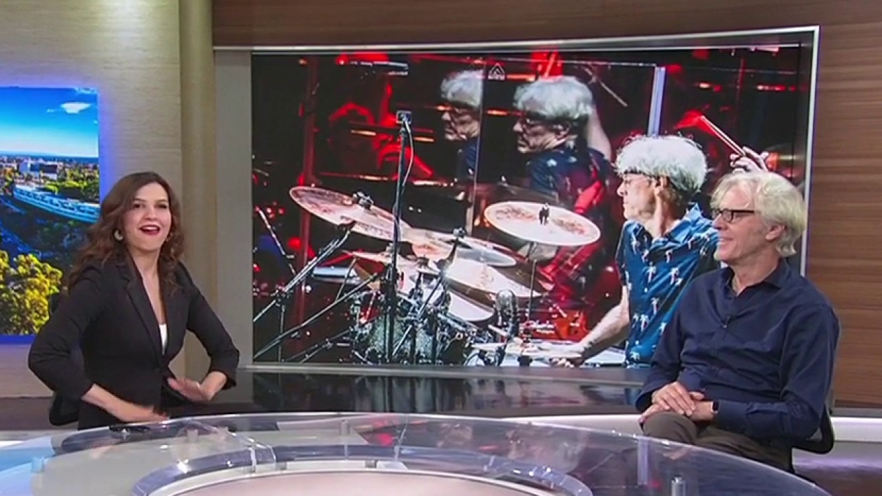 Stewart Copeland ready to take the stage at the Santa Monica International Jazz Festival