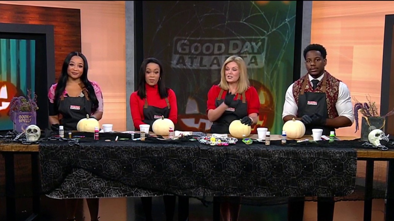 90 seconds, 4 pumpkins and a whole lot of chaos!